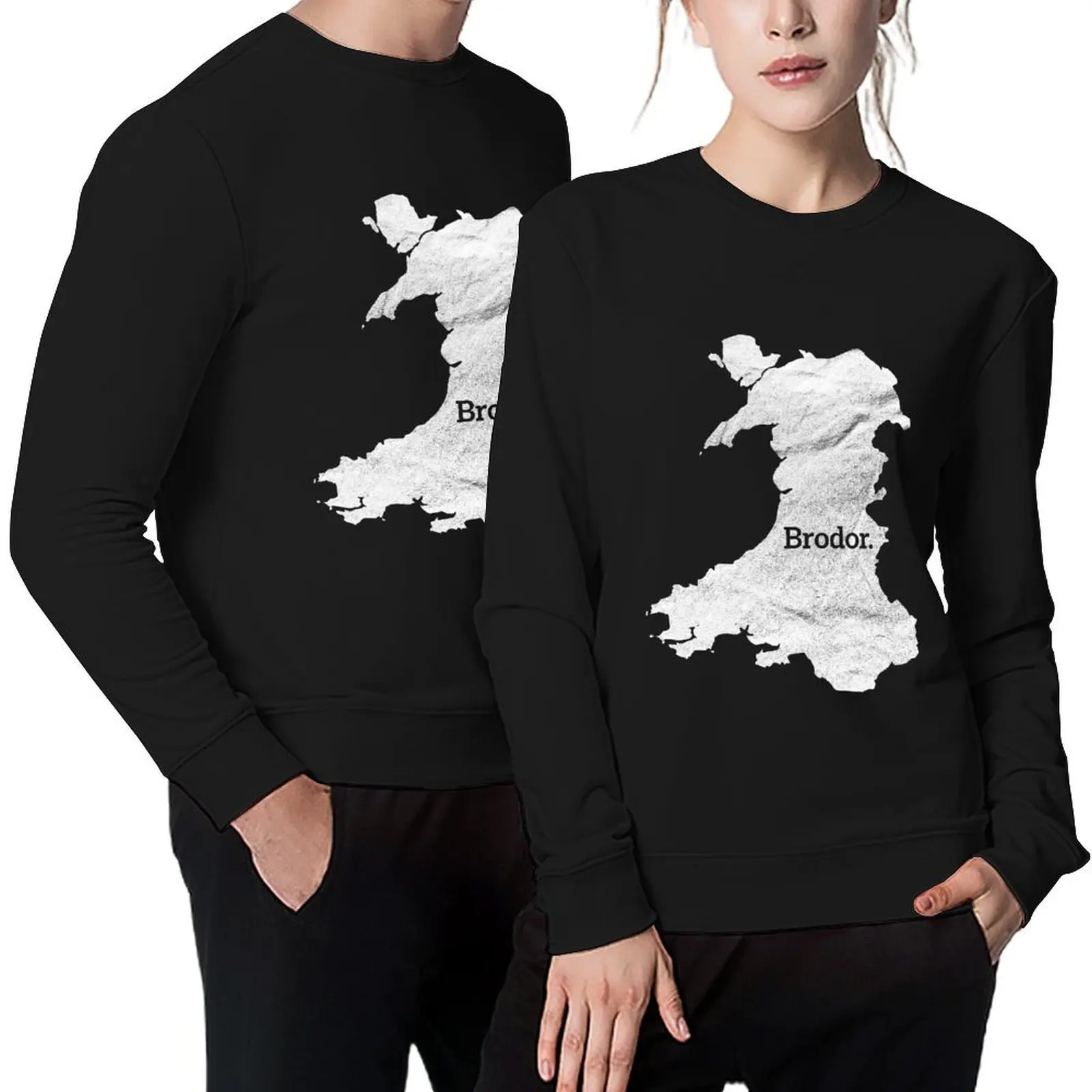 

Brodor Cymru, Native, Map of Wales, Welsh, Cymraeg Pullover men's clothes male clothes japanese style blouse sweatshirts men