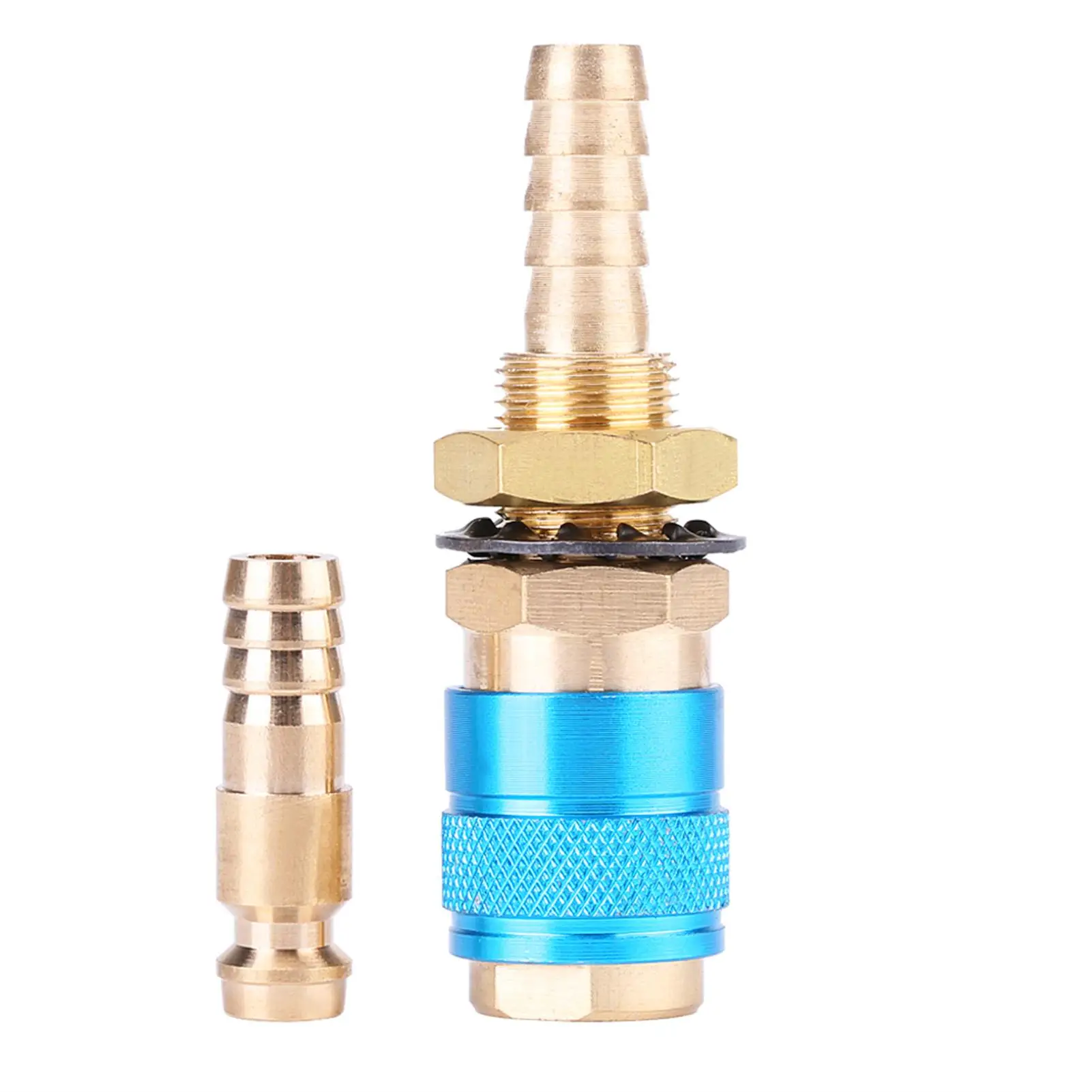 

8mm Water-Cooled Welding Torch Quick Connector Gas Adapter for mig TIG Welder Nozzle Fittings