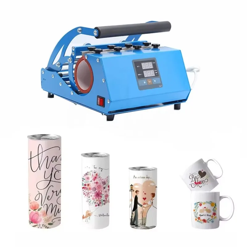 20/30oz Mug Heat Press Tumbler Machine Manual Custom Logo Cup Sublimation Printing Machine for Tumblers Mug