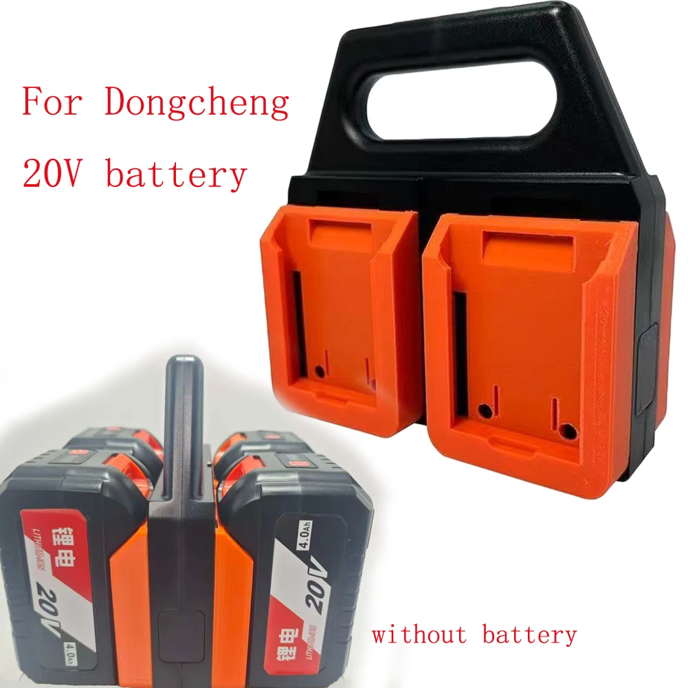 4 Slot For Battery Holder For Dongcheng 18V For Battery For Battery Case Compact Organizer Lithium  For Battery Storage Box