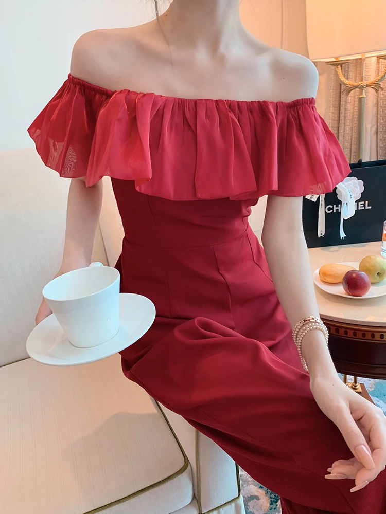 

Брюки Ele Godd Sle с высокой талией, цветочным кружевом и застежкой-молнией, корейская мода, длинные брюки, осенняя коллекция