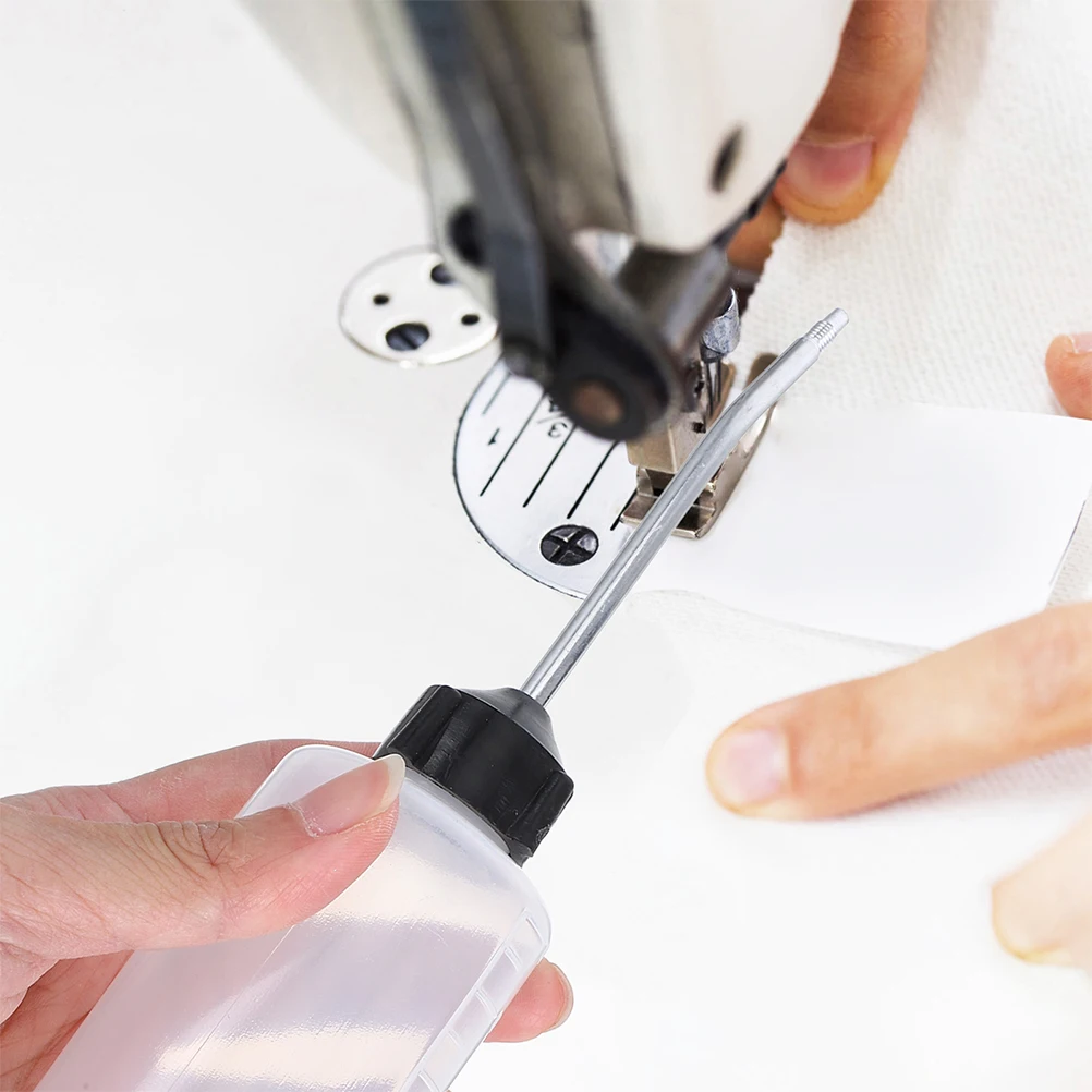 3개입 재봉틀용 누수 방지 철제 주입구 캡 빈 오일 디스펜서 병 내구성 있는 오일 공급 캔