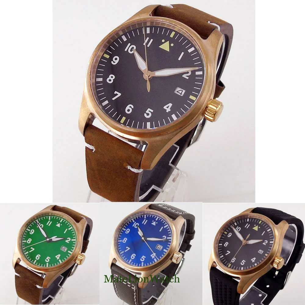 

200m Diver Men's Watch Sapphire Crystal CUSN8 Solid Bronze NH35A Sterile Dial