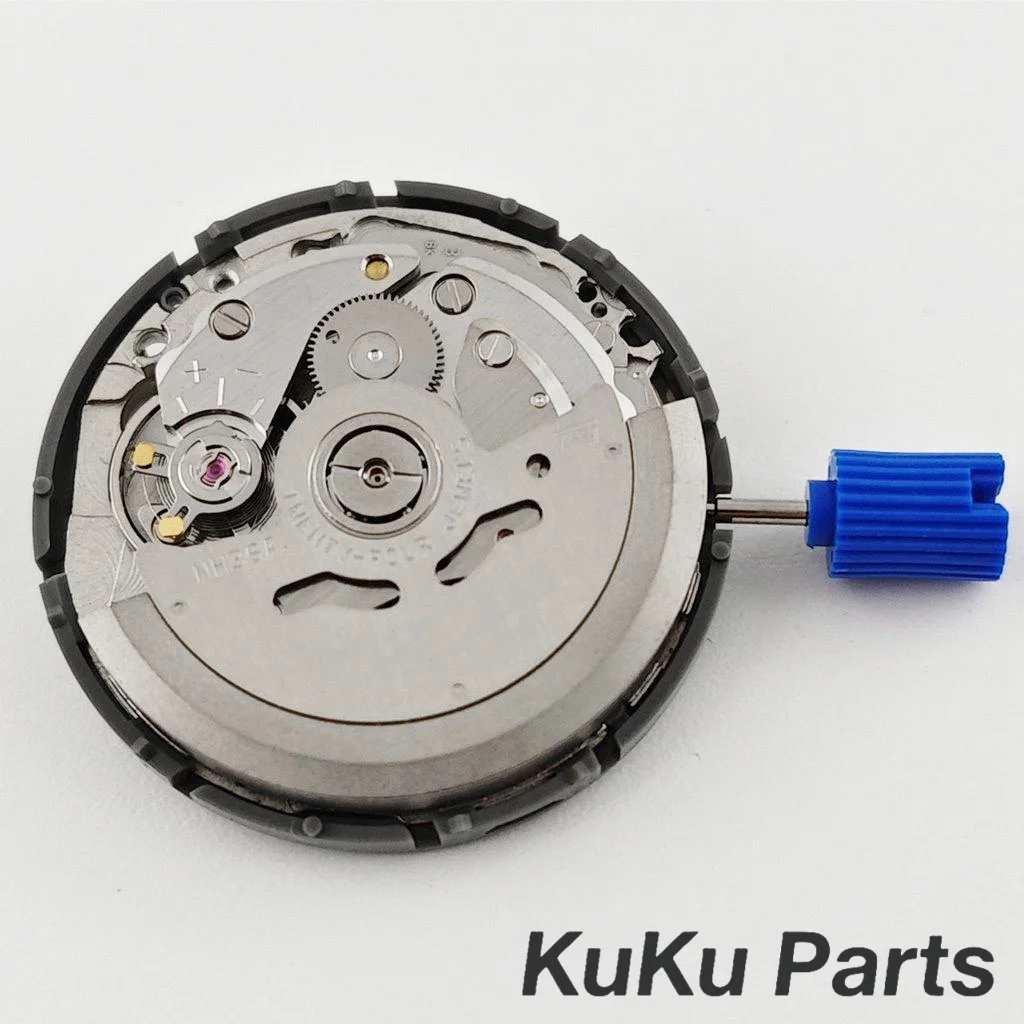 Japon véritable blanc NH36 24 bijoux couronne de mouvement automatique à remontage automatique à 3.0 et 3.8 heures Mod NH36A pièces de montre ensemble de tiges