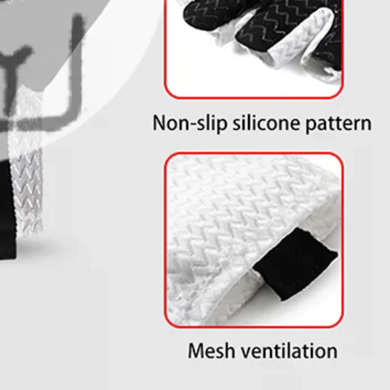 

Летние дышащие велосипедные перчатки без пальцев, ультралегкие перчатки для шоссейного велосипеда с противоскользящими силиконовыми накладками, охлаждающая спортивная экипировка