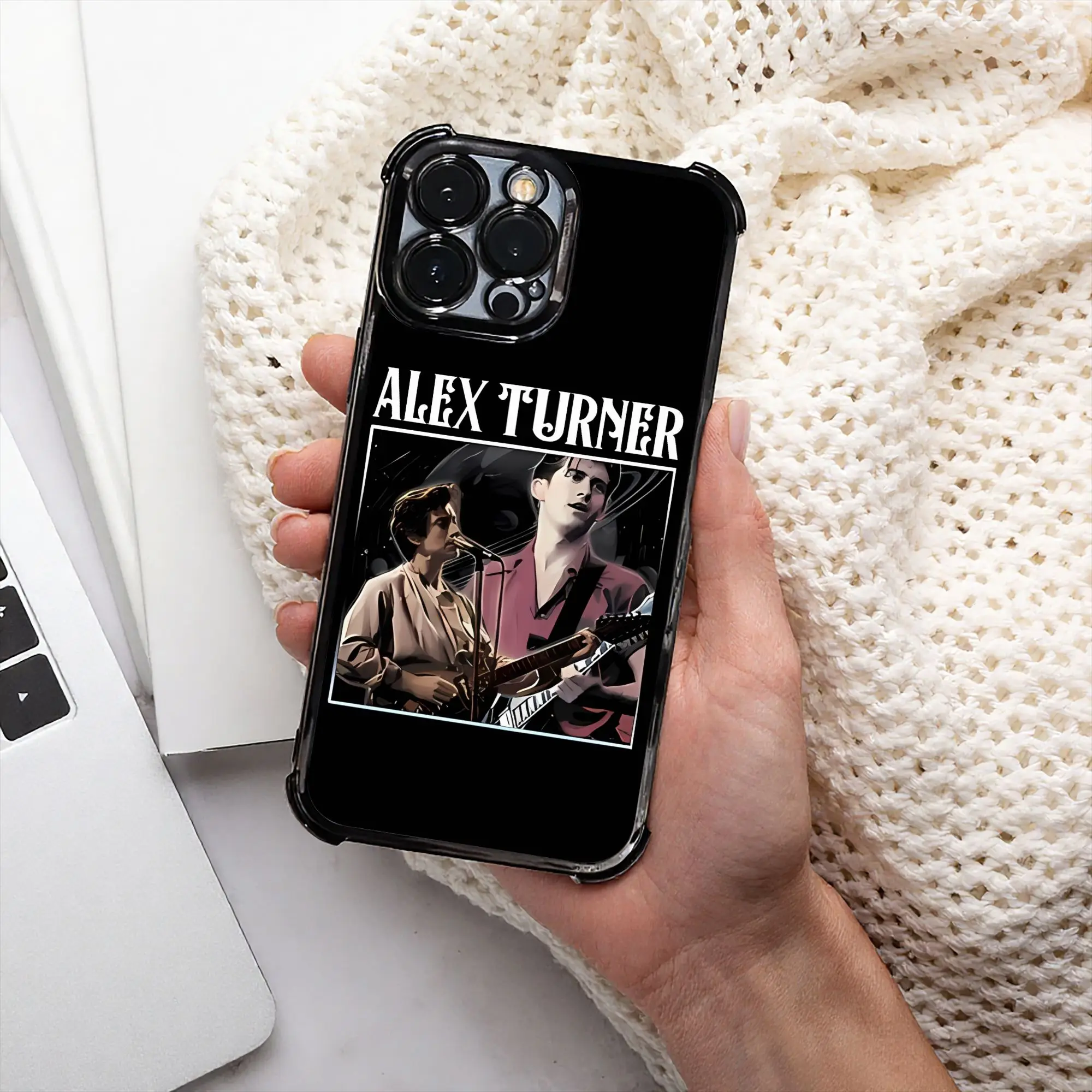 Funda para teléfono Music Band 90S 80S Alex Turner Proceso de galvanoplastia IPhone Varios modelos