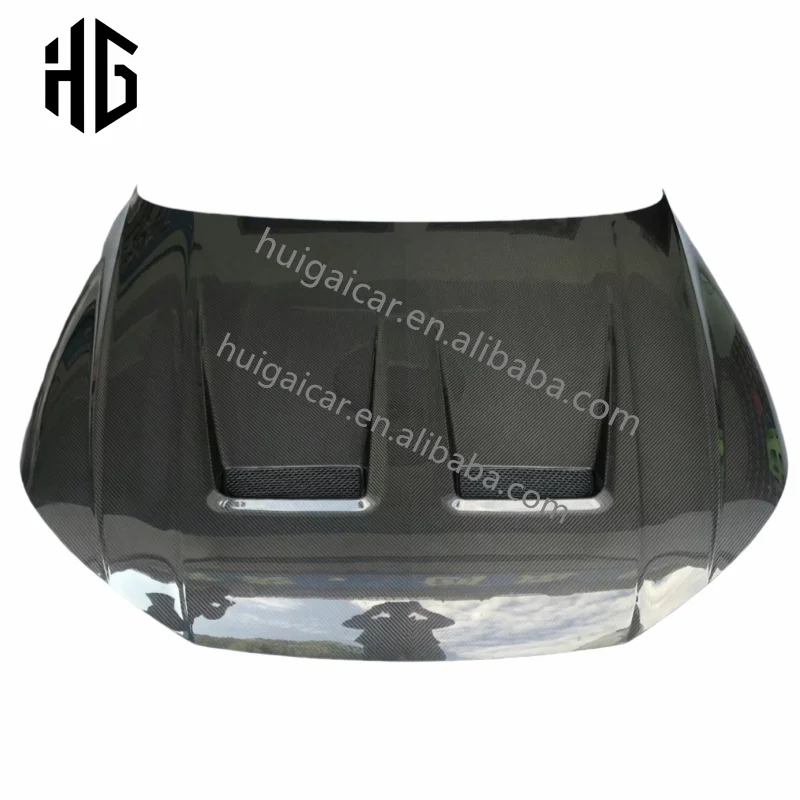 

Car Accessories Carbon Fiber MSY Style Front Engine Cover Hood for Audi Q8 RSQ8 Upgrade to Mansori Style Car Bonnet Hood Cover