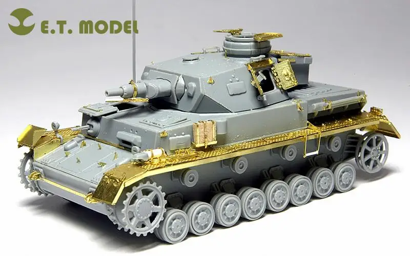 ET Model 1/72 E72-007 WWII German Pz.Kpfw.IV Ausf. F1 Detail Up part For DRAGON 7321