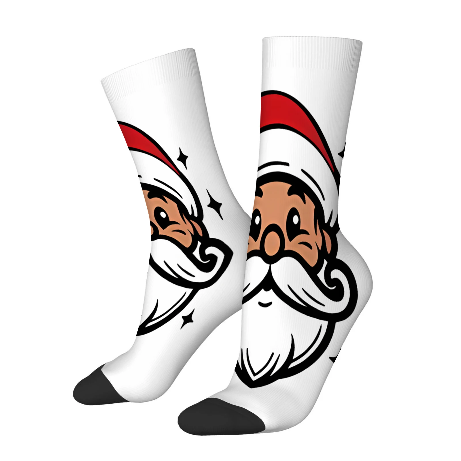 

1 пара новых носков, модный узор, тканый полиэстер и спандекс, мягкие и удобные носки для отдыха, дышащие, впитывающие пот