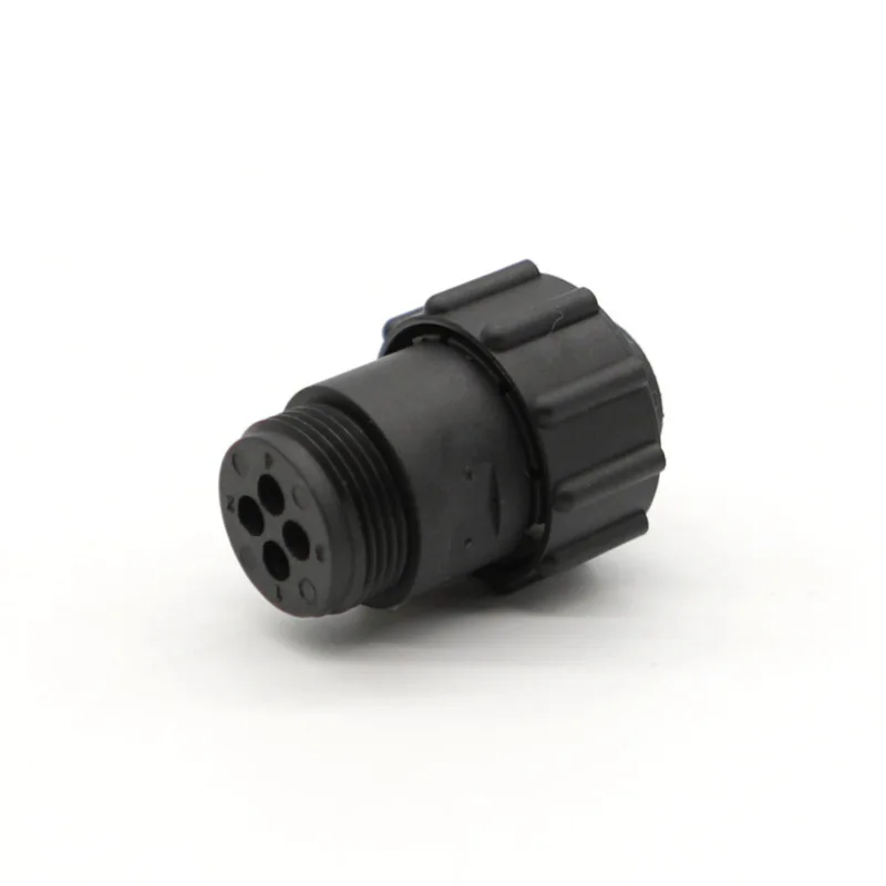 206429-1 Code 4Pin Automotive Connector Male End Jacket AMP Circular CPC Plug Wholesale 206430-1 4P flang 182658-1 4P cable