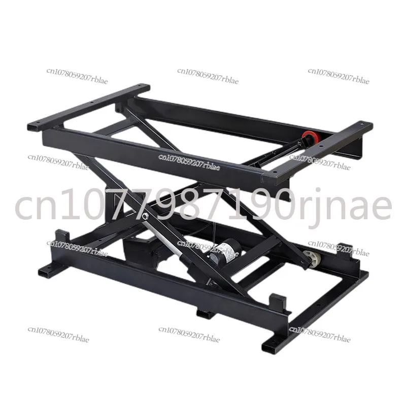 Table Lifting 80kg Electric Wired Remote Control Coffee Table Dining Table 24V Lifting Hardware Folding Iron Frame