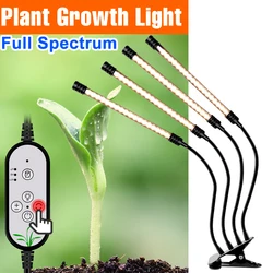 LED Full Spectrum Lamp Hydroponic Phytolamp For Plants USB Plant Grow Light Greenhouse Phyto Lamp For Seedlings Flower Grow Tent