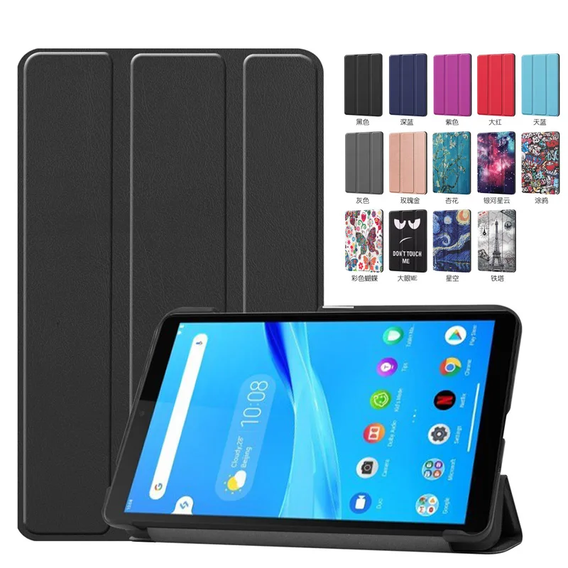 

For Lenovo Tab M7 Tablet Case TB-7305F TB-7305I Slim Cover Folding Stand Funda for Lenovo M7 3rd Gen TB-7306F 2021 Case