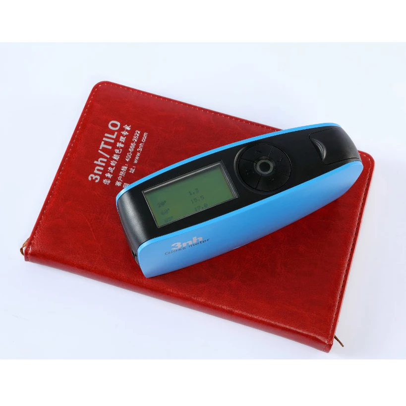 3nh Universal Precise Tri-angle Gloss Meter YG268 with 20 60 85 Degree Three Angles for All Industries