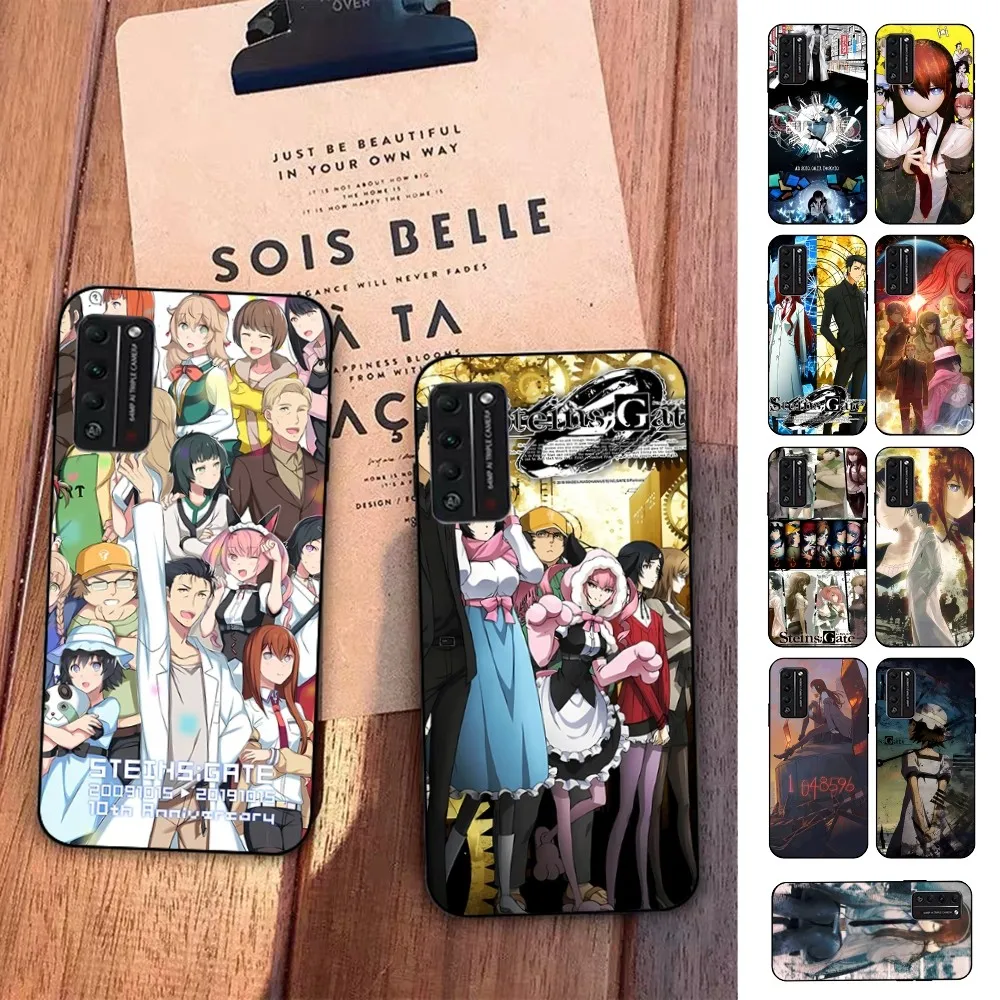 Anime Steins Gate Phone Case For Huawei Honor 10 Lite 9 20 7A 9X 30 50 60 70 Pro Plus Soft Silicone Cover