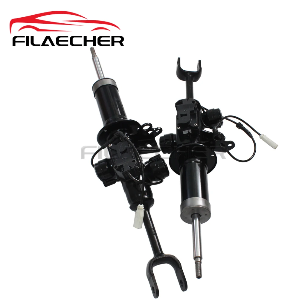 

2PCS Front Suspension Strut Core Not Content VDC Circuit Board And w/O Electric Line For BMW 7er F01 F02 37116863147 37116863148