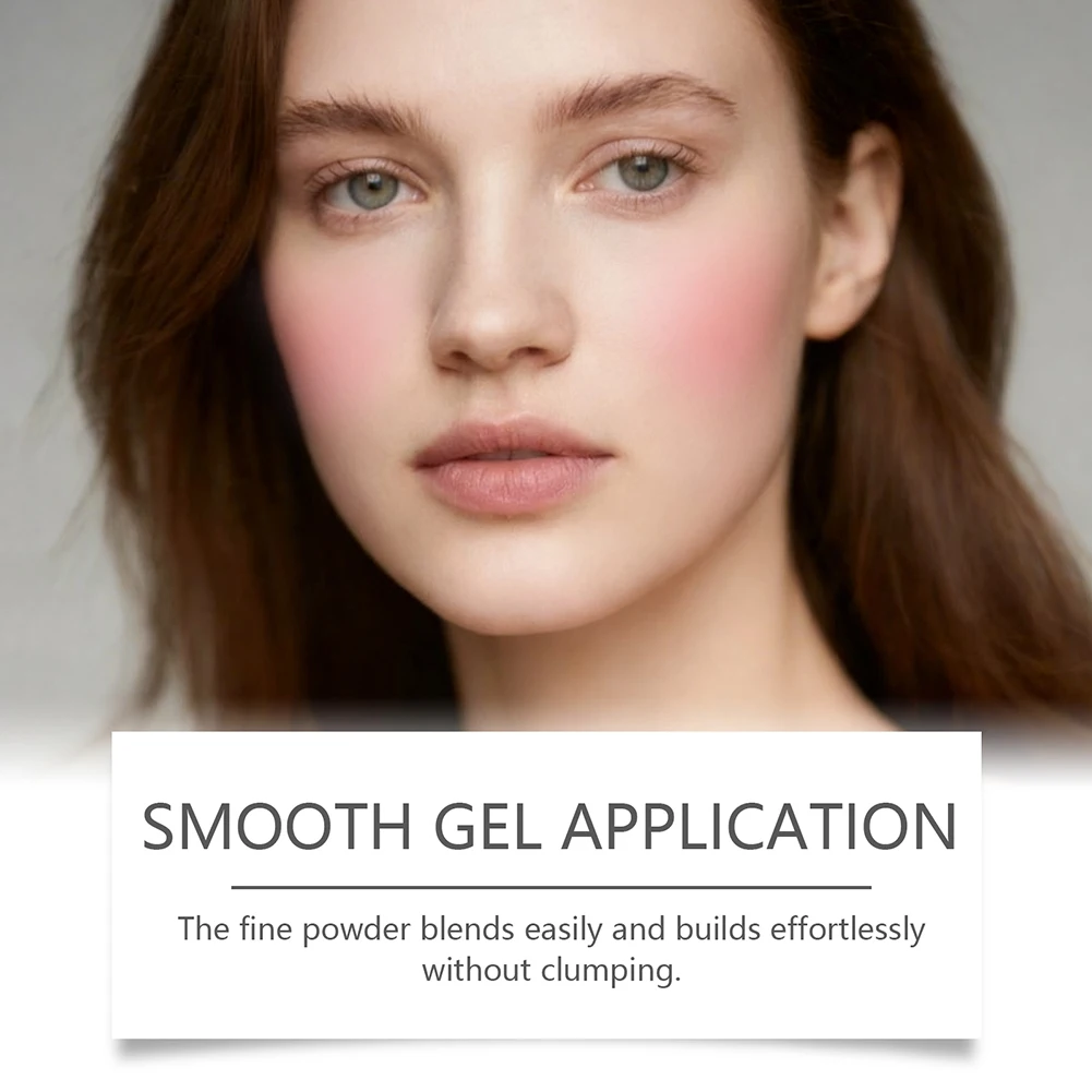 Teinte de joue rose mat naturel, lissante et veloutée, mélanges sans effort, prête à la photo, complexion