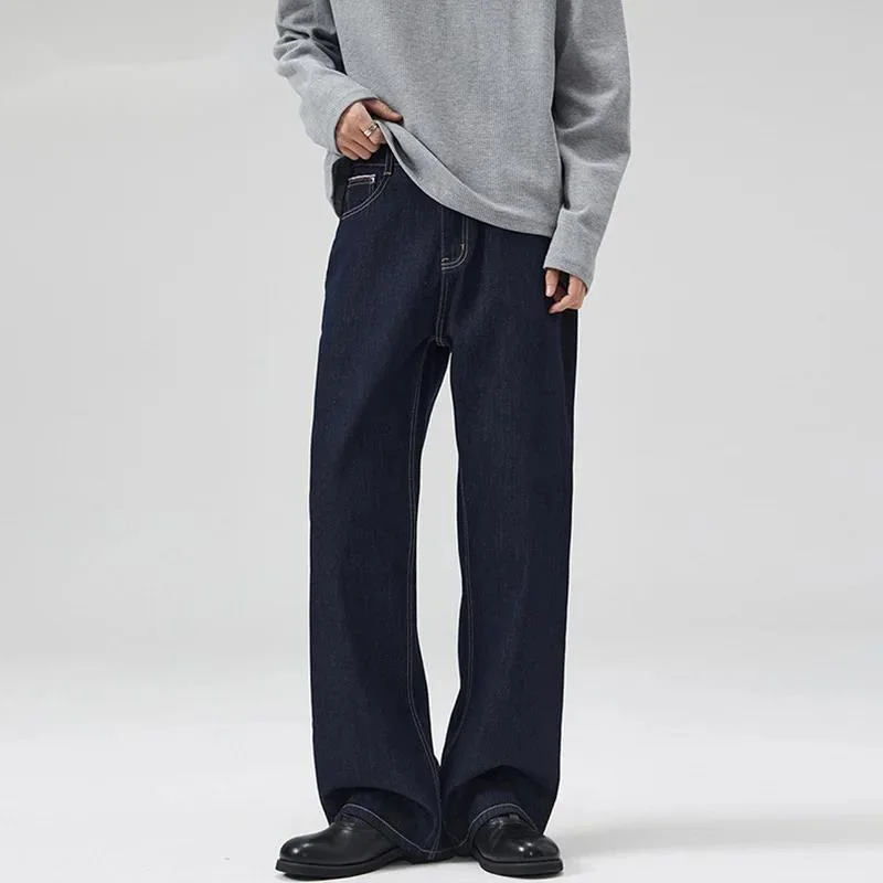 

Men's Wear A-line Jeans Vintage Baggy Male Straight Tube Denim Pants Y2k New Fashion Summer Trousers Men Clothing 9WQZ98
