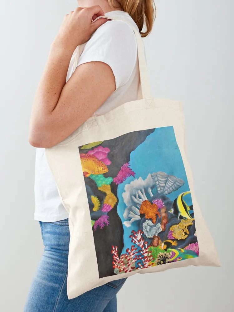 

Underwater World Tote Bag cloth bag woman shoping bag shopping logo tote custom