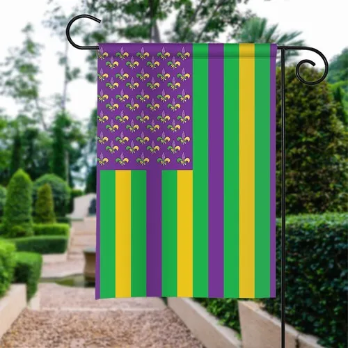 Mardi Gras Flag, Ma… - image