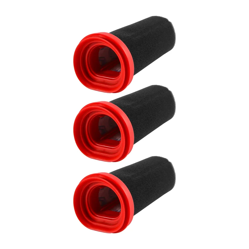 Motor Protection Filter for 25.2 V BBH3ZOO25 BBH3PETGB BBH3211GB Wireless Flexxo Vacuum Cleaner, 3 Pieces