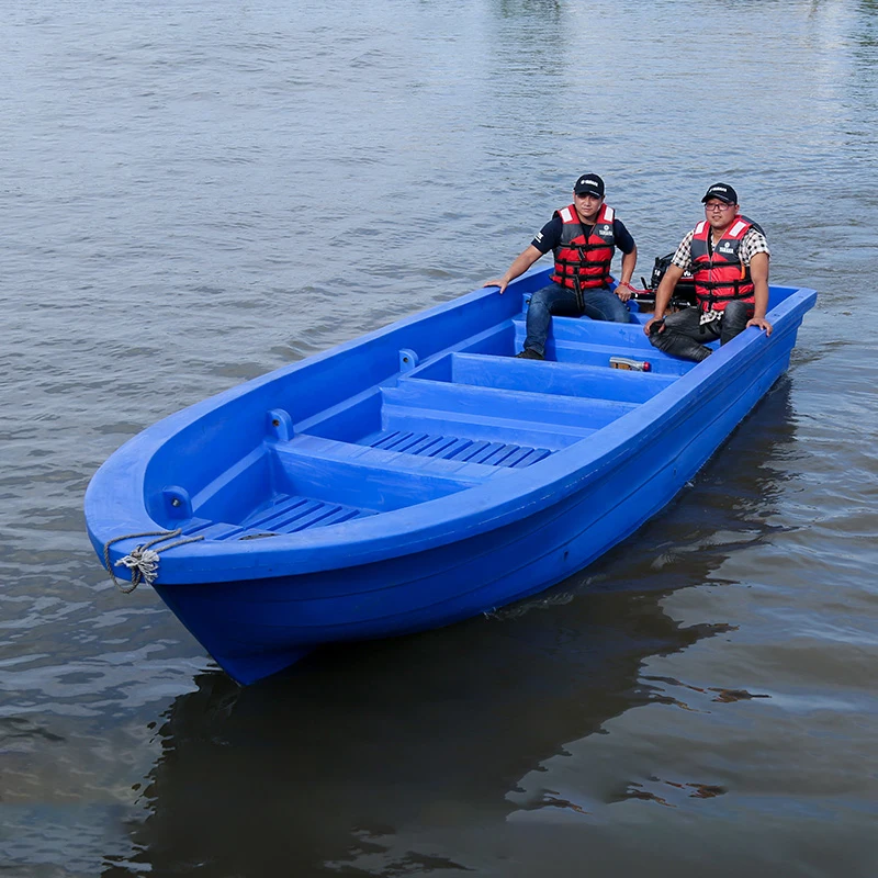 

Ocean Cruising Boat PE Plastic Durable Sports Boat PE Thickened and Widened Leisure Fishing Boat