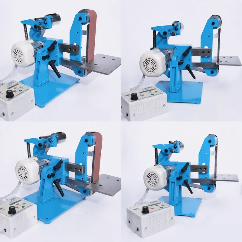 915mm Sand Belt Machine Vertical Horizontal Dual Use All Steel Structure Household Small Sander Woodworking Polishing Tool