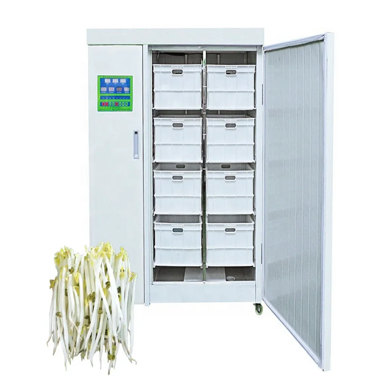 Indoor Cabinet Hydroponic Bean Germinattion System Automatic Bean Sprout Machine