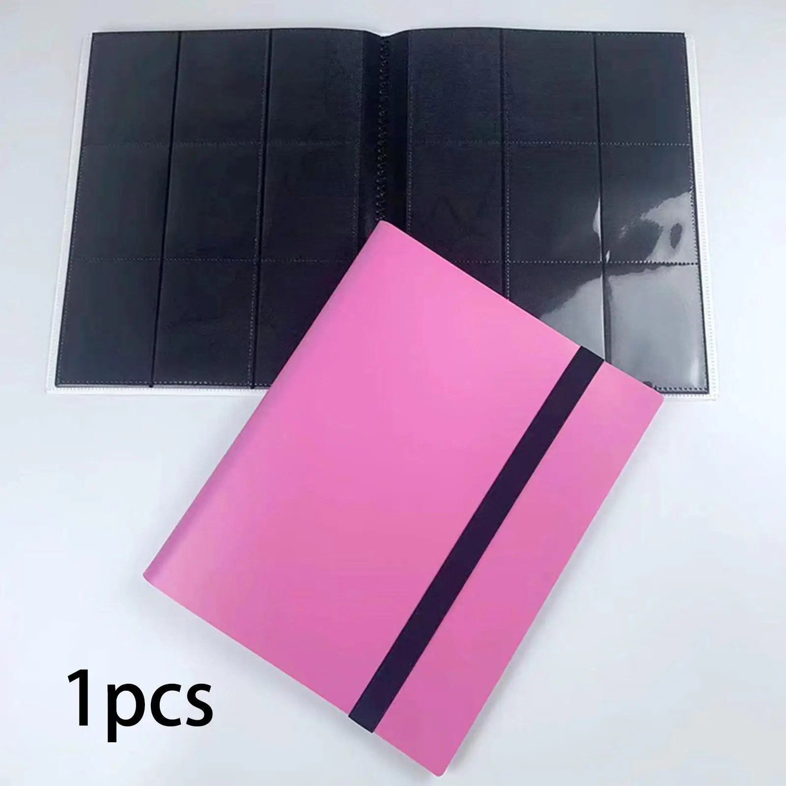 بطاقة تخزين الموثق صفحات مزدوجة الجوانب بطاقات الموثق 9 جيوب لبطاقات كرة السلة بطاقات كرة القدم بطاقات البيسبول بطاقات الألعاب