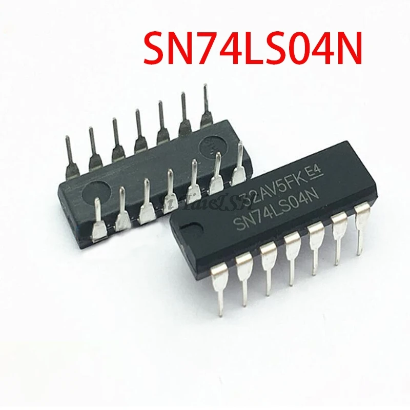 20PCS SN74LS04N DIP14 SN74LS04 DIP 74LS04N 74LS04 DIP-14 HD74LS04P new and original IC