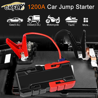 New Arrival 1200A Jump Starter Power Bank Portable Car Battery Booster Emergency Starting Device for Petrol Diesel Cars