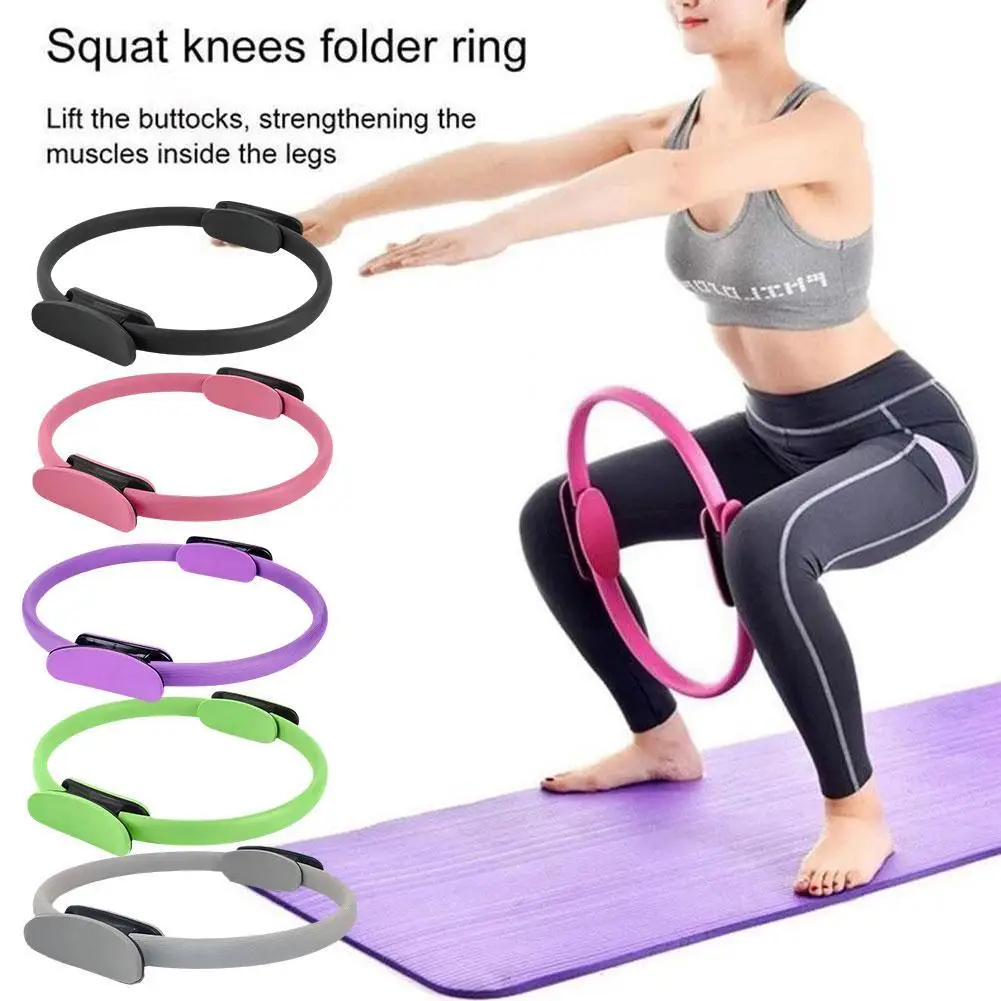 

Yoga Fitness Ring Pilates Circle Women's Back Slimming Leg Shaping Pelvic Floor Muscle Training Indoor Aerobics Tools