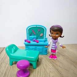 6pcs/set Doc McStuffins Clinic Action Figure Toys PVC Model Action Figure Children Toy Gift