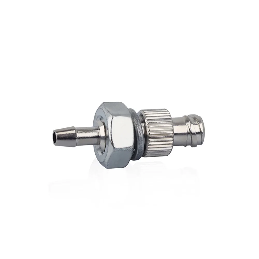 Luer Lock Adapter Fitting Dispenser Connector Metal Nickel Plated Brass Threading Plate Fixed Adapter Needle Conversion Gas Pipe