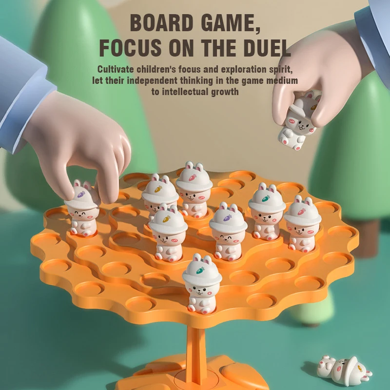 Lernspielzeug für Kinder, ausgleichender Baum, stapelbar, lustiges Spielzeug-Set, Kinder-Brettspiel, interaktives Spielzeug-Set, Geschenke für Kinder