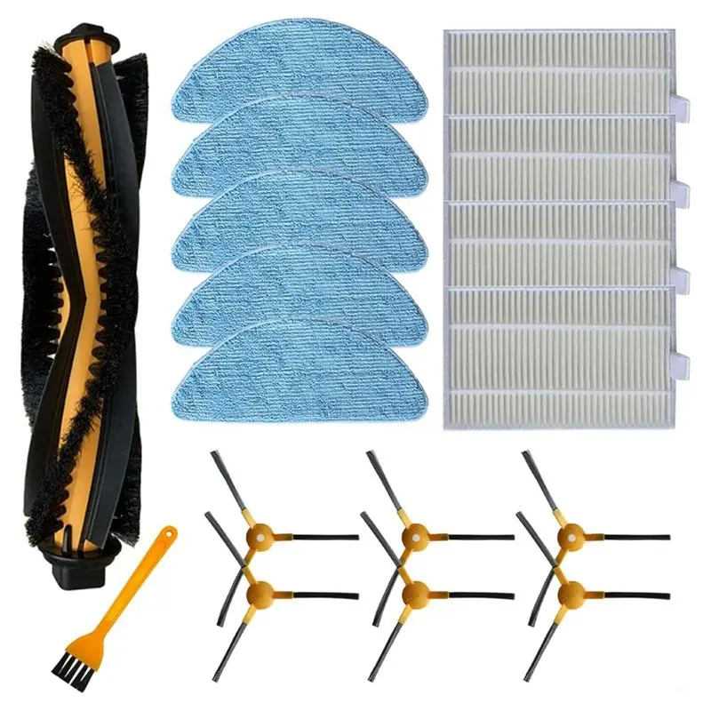 

A38T-For Honiture Q5 Robot Vacuum Cleaner Main Side Brush Hepa Filter Mop Cloth Spare Parts