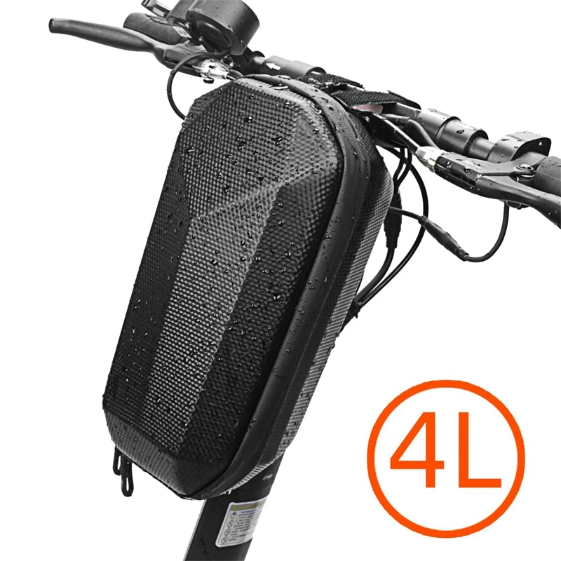 Electric Scooter Bike Handle Bar Bag Electric Folding Bicycle Handle Bag EVA Hard Case For Balance Car M365