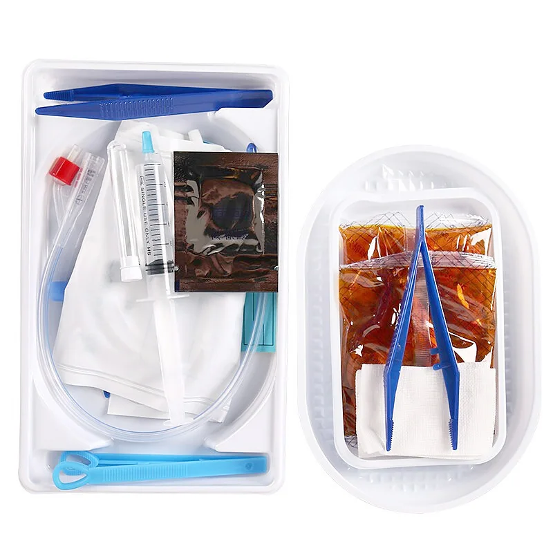 

Medical Sterile Catheterization Bag Disposable Adult Catheterization Male and Female Double-cavity Catheter Drainage Bag