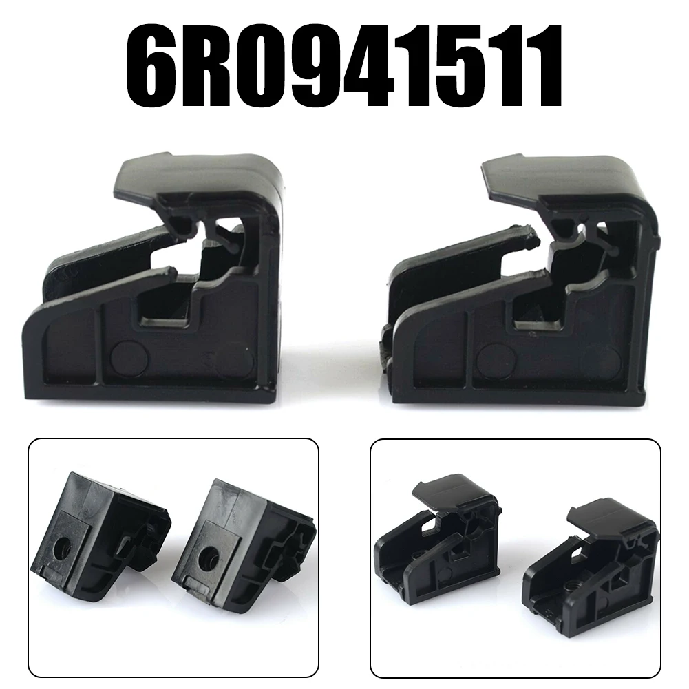 High Quality New 2Pcs Headlight Mounting Clip Bracket Headlight Repair Kit Left Right For-Polo 6R Car Accessories 6R0941511