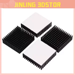 Heatsink Motor Aluminium Printer 3D Pembuangan Panas Ekstrusi Pendingin Elektronik Untuk Motor Stepper Nema17 42 Ender 3 8 heatsink printer 3d penjualan terbaik - №