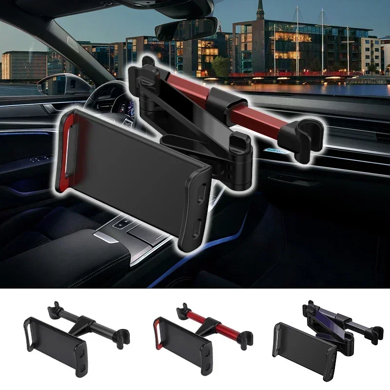 

Car Tablet Holder Headrest Tablet Mount Headrest Stand Cradle Compatible With Devices For Cell Phones And Tablets
