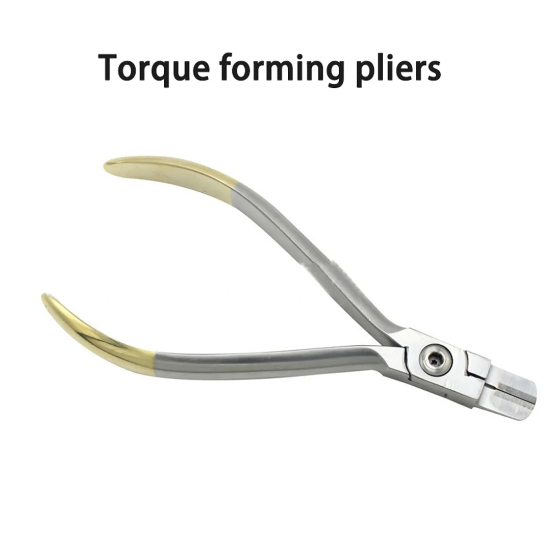 Dental Orthodontic Forceps Kits Dental Mechanic Forceps End Cut-Back Bend Filament Cut-off Bracket Removal Bending