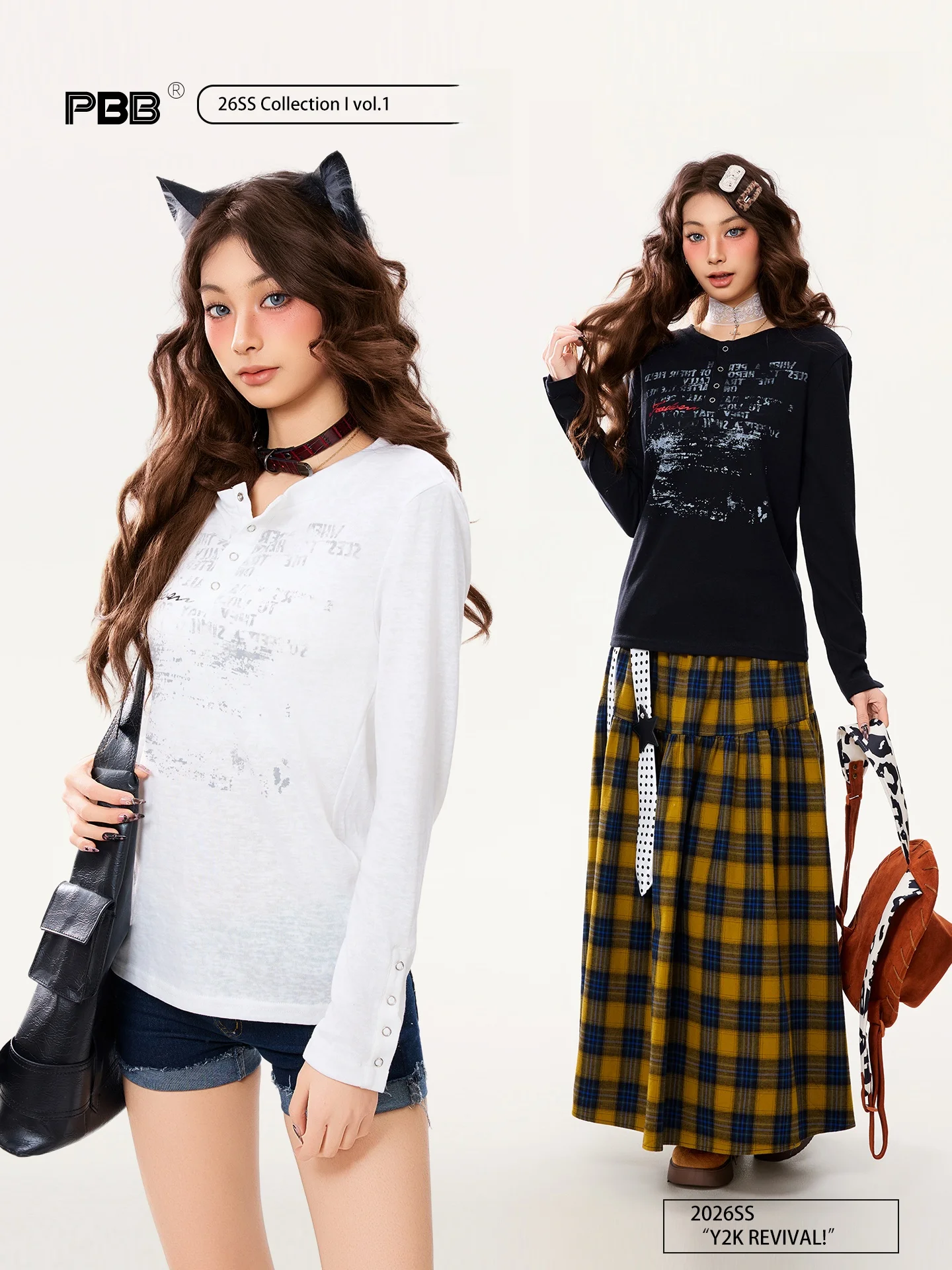 

Женская повседневная футболка PBB с длинным рукавом и принтом в американском ретро-стиле, полупрозрачная, для весны и осени, с эффектом кондиционирования воздуха