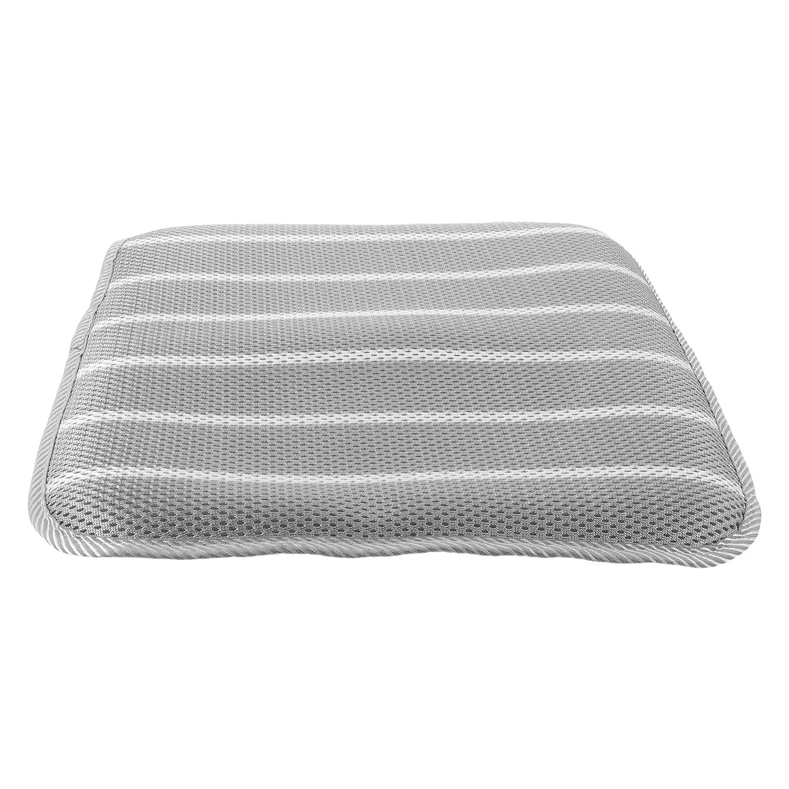 Striped Seat Cushion Air Mesh Breathable Quick-Dry Non-Slip Chair Pad Removable Cover Washable for Office Car Patio Wheelchair