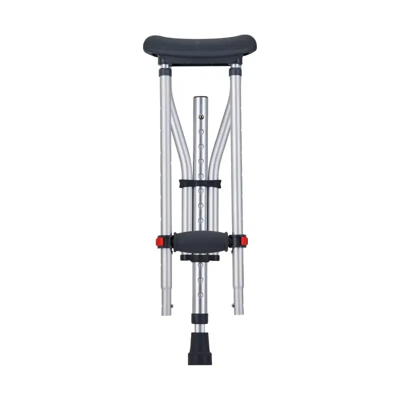 

Walking Aid 45-53 Inch For Postoperative Recovery Mobility Support Physical Therapy, Aluminum Underarm Crutch 13 Height Adjustment Levels Soft Underarm Pad Hand Grips 300LBS Capacity 1 Pair Adults Teenagers