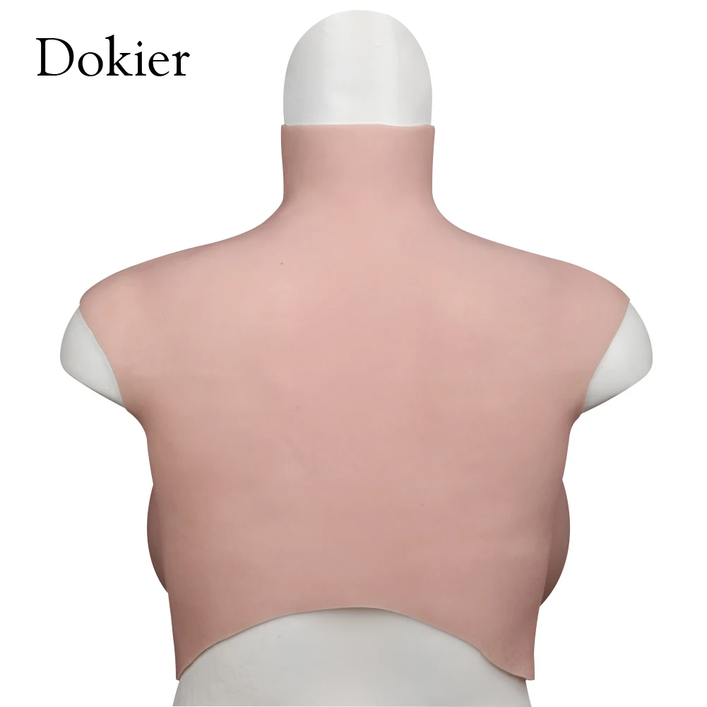 Dokier Silicone Breast Forms Breast Plates Fake Boobs For Crossdress Transgender Male to Female Drag Queen Crossdressing