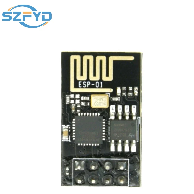 1/5/10 قطعة ESP-01 نسخة مطورة ESP-01S ESP8266 المسلسل WIFI نموذج أصالة مضمونة الإنترنت نموذج المجلس لاردوينو