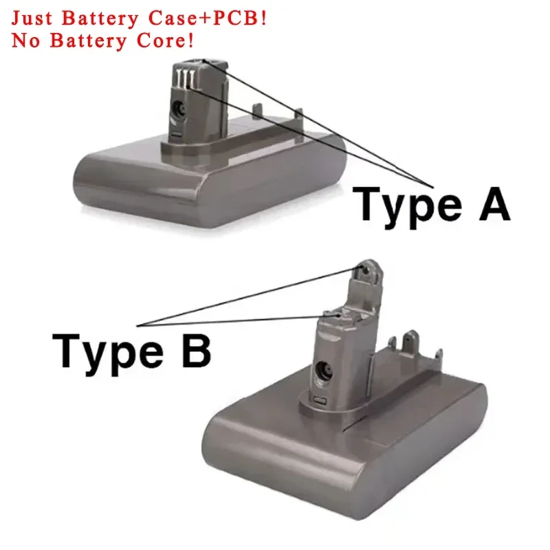 Caja de plástico para batería, placa de circuito de carga, carcasa de caja PCB para aspiradora Dyson 22,2 V DC31 DC34 DC35 DC44 DC45 DC56 DC57