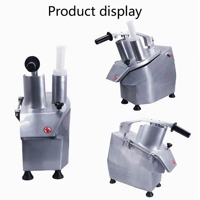 PBOBP Kitchen Multifunctional Vegetable Cutter Commercial Electric Radish Cutting Potato Chips Slicing Vegetable Slicing Machine