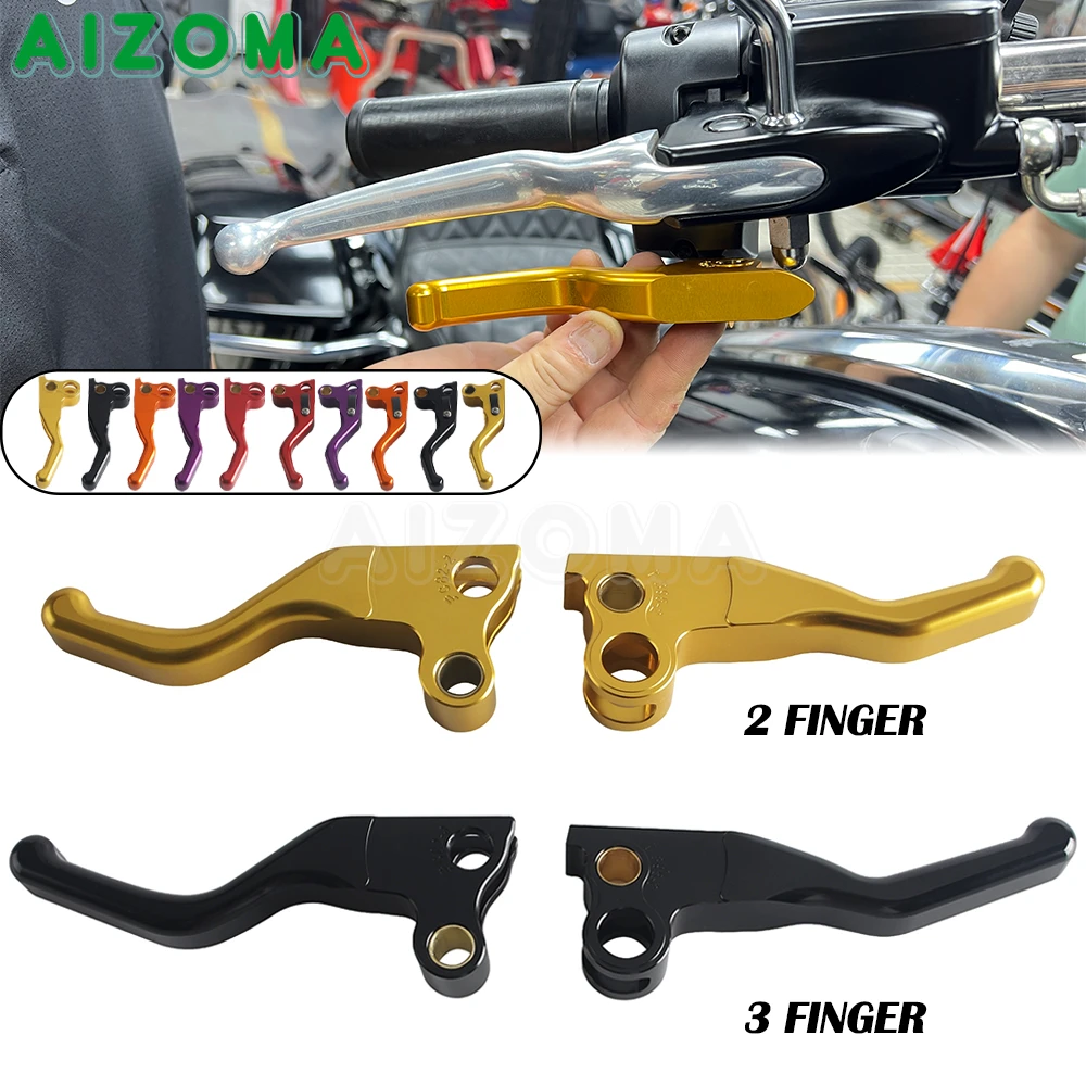 

For Harley Softail Low Rider Heritage Classic Touring Road King Electra Glide Motorcycle Brake Clutch Lever CNC Handle Lever Kit